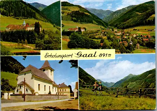 9383 - Steiermark - Gaal , Mehrbildkarte - gelaufen