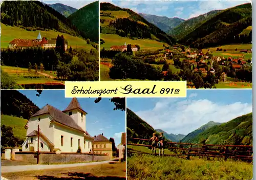 9389 - Steiermark - Gaal , Mehrbildkarte - gelaufen