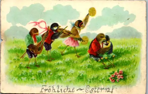 9406 -  - Fröhliche Ostern - gelaufen 1944