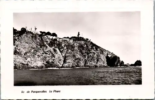 9493 - Frankreich - Hyeres , Ile de Porquerolles , Le Phare , Leuchtturm - nicht gelaufen