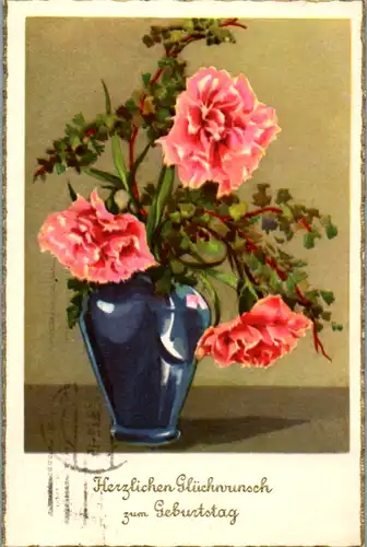 9548 -  - Herzlichen Glückwunsch zum Geburtstag - gelaufen 1962