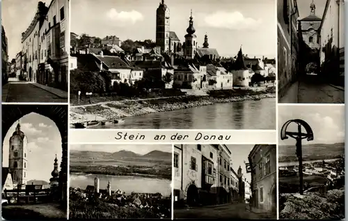 9588 - Niederösterreich - Stein an der Donau , Mehrbildkarte - nicht gelaufen