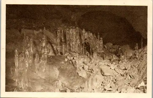 9597 - Salzburg - Eisriesen Unterwelt im Tennengebirge bei Werfen , Eiszwerg i. Wimur - nicht gelaufen 1922