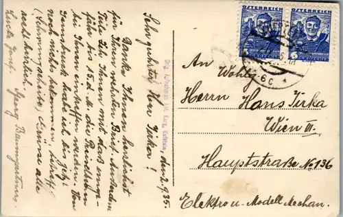 9602 - Tirol - Tavonaro , Stripsenjoch , Stripsenkreuz , Prediatstuhl - gelaufen 1935