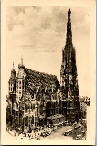 9603 - Wien - Stephansdom , Stephansplatz - nicht gelaufen