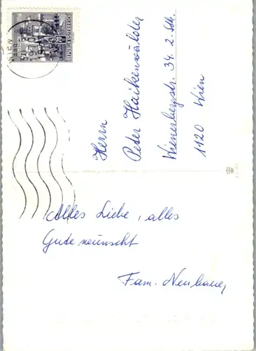 9615 -  - Die herzlichsten Glückwünsche zum Namenstag - gelaufen 1970