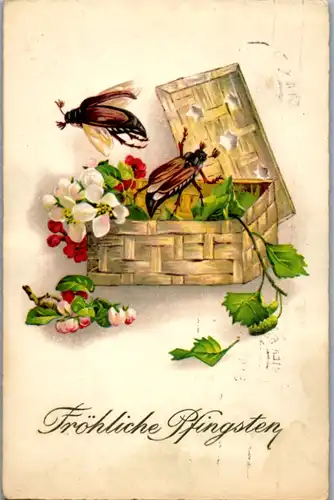 9639 -  - Fröhliche Pfingsten - gelaufen 1933