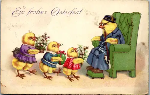 9650 -  - Ein frohes Osterfest - gelaufen 1935
