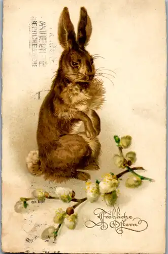 9653 -  - Fröhliche Ostern - gelaufen 1925