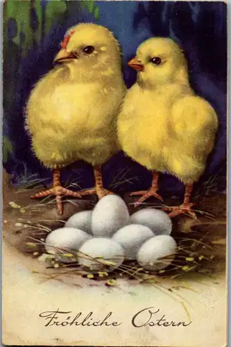 9659 -  - Fröhliche Ostern - gelaufen 1936