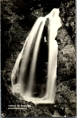 9678 - Steiermark - Grünau bei Mariazell , Marienwasserfall , Wasserfall - nicht gelaufen