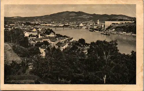 9684 - Oberösterreich - Linz an der Donau , Panorama - nicht gelaufen