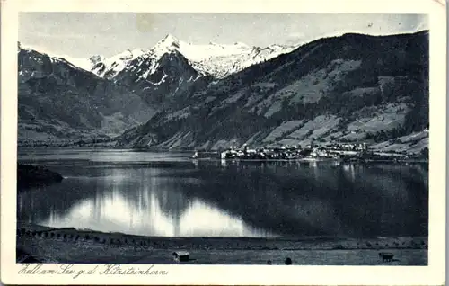 9714 - Salzburg - Zell am See gegen das Kitzsteinhorn - nicht gelaufen 1922