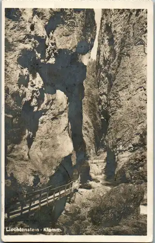 9723 - Salzburg - St. Johann im Pongau , Lichtensteinklamm , Klamm - gelaufen 1929