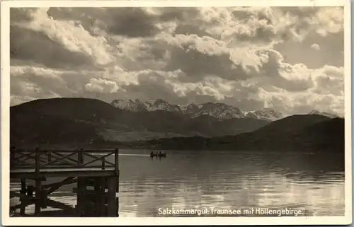 9732 - Oberösterreich - Traunsee mit Höllengebirge , Salzkammergut - nicht gelaufen 1926