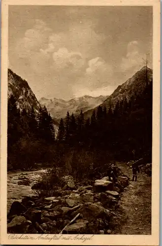 9740 - Salzburg - Böckstein , Anlauftal mit Ankogel - nicht gelaufen
