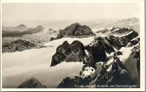 9753 - Salzburg - Ausblick vom Dachsteingipfel , Salzkammergut - nicht gelaufen 1927
