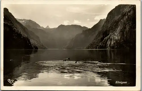 9755 - Deutschland - Königsee vom Malerwinkel , Königssee - gelaufen 1932