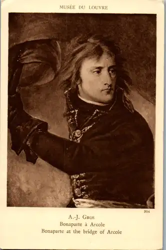 9759 -  - Bonaparte à Arcole , A, J, Gros , Musèe du Louvre - nicht gelaufen