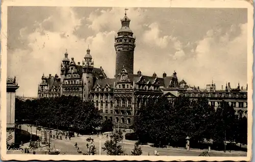 9761 - Deutschland - Leipzig , Neues Rathaus - gelaufen 1939