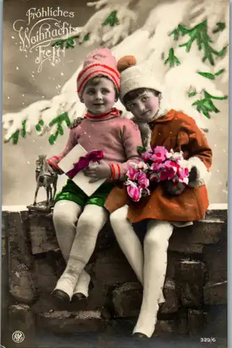 9762 -  - Fröhliches Weihnachtsfest - gelaufen 1929