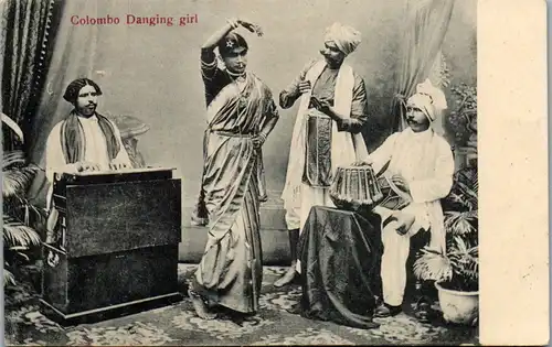 9788 - Sri Lanka - Colombo , Dancing Girl , Danging - gelaufen 1930