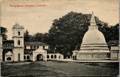 9790 - Sri Lanka - Colombo , Maligakane Temple - nicht gelaufen