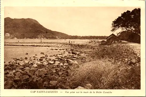 9792 - Vietnam - Cap Saint Jacques , Vue prise sur la route de la Petite Corniche - nicht gelaufen