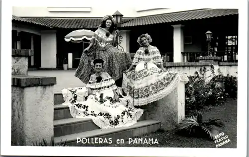 9804 - Panama - Polleras en Panama - nicht gelaufen