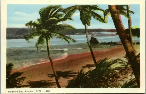 9809 - Trinidad & Tobago - Ralandra Bay , Palme - nicht gelaufen