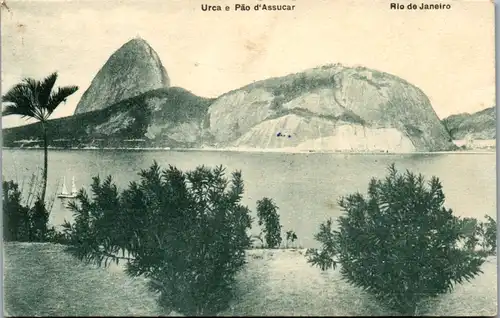 9817 - Brasilien - Rio de Janeiro , Urca e Pao d' Assucar - nicht gelaufen