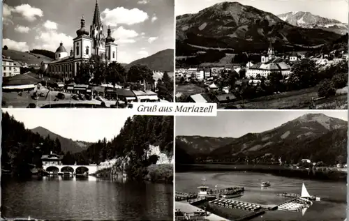 9826 - Steiermark - Mariazell , Mehrbildkarte - gelaufen 1963