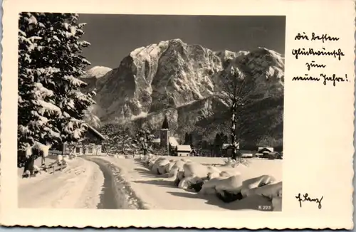 9834 -  - Die besten Glückwünsche zum neuen Jahr - nicht gelaufen 1937