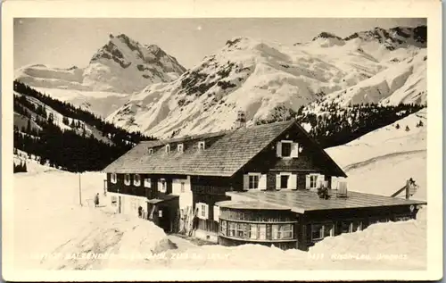9854 - Vorarlberg - Zug bei Lech , Gasthof Balzender Auerhahn - nicht gelaufen