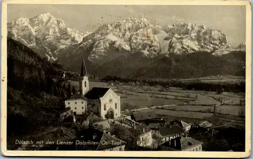 9857 - Tirol - Dölsach mit den Lienzer Dolomiten - nicht gelaufen