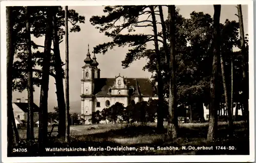 9864 - Niederösterreich - Maria Dreieichen , Wallfahrtskirche - gelaufen 1942