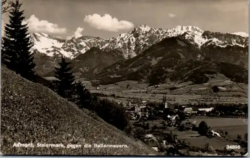 9866 - Steiermark - Admont gegen die Hallermauern - gelaufen 1942