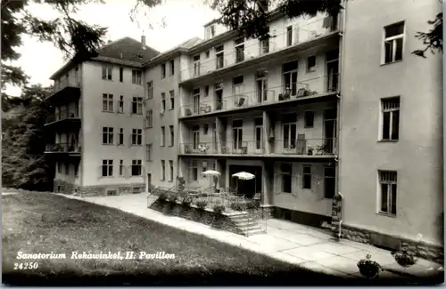 9878 - Niederösterreich - Rekawinkel , Pressbaum , Sanatorium , II Pavillon  - gelaufen