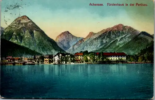 9880 - Tirol - Pertisau , Achensee , Fürstenhaus in der Pertisau  - gelaufen 1929