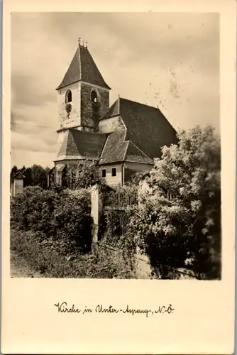 9899 - Niederösterreich - Unter Aspang , Kirche - gelaufen 1931