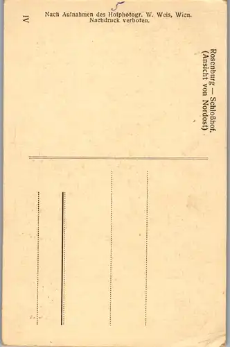 9909 - Niederösterreich - Rosenburg , Schloßhof , Ansicht von Nordost - nicht gelaufen