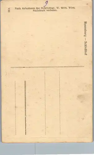 9910 - Niederösterreich - Rosenburg , Schloßhof - nicht gelaufen
