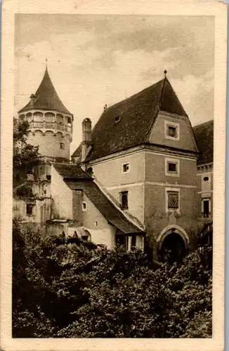 9917 - Niederösterreich - Rosenburg , Wartturm mit Burgwartswohnung von Osten - nicht gelaufen