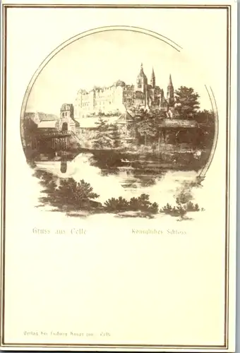 9928 - Deutschland - Celle , Königliches Schloss - nicht gelaufen