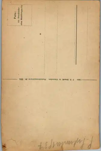 9939 - Steiermark - Bad Mitterndorf , Durch den Stein , Felsenkapelle - nicht gelaufen 1909