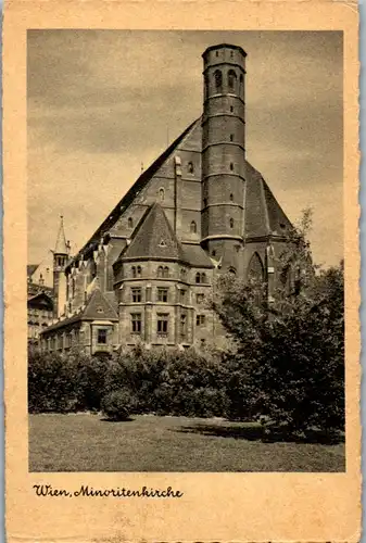 9955 - Wien - Minoritenkirche - nicht gelaufen