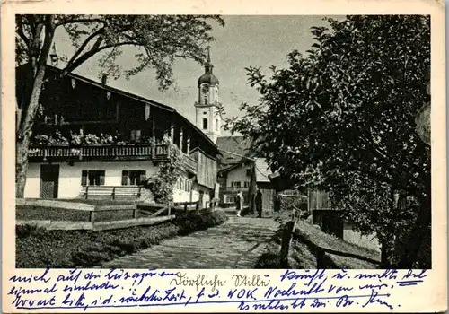 9959 - Österreich - Dörfliche Stille , Bauernhaus - gelaufen 1959