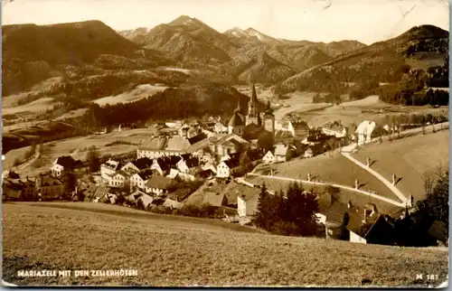 9983 - Steiermark - Mariazell mit den Zellerhüten - gelaufen 1956