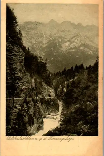 9992 - Salzburg - Blühnbach Klamm g. d. Tennengebirge - nicht gelaufen