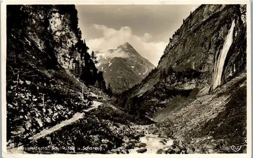 10001 - Salzburg - Nassfeld Tal , Schleierfall u. Schareck - gelaufen 1932